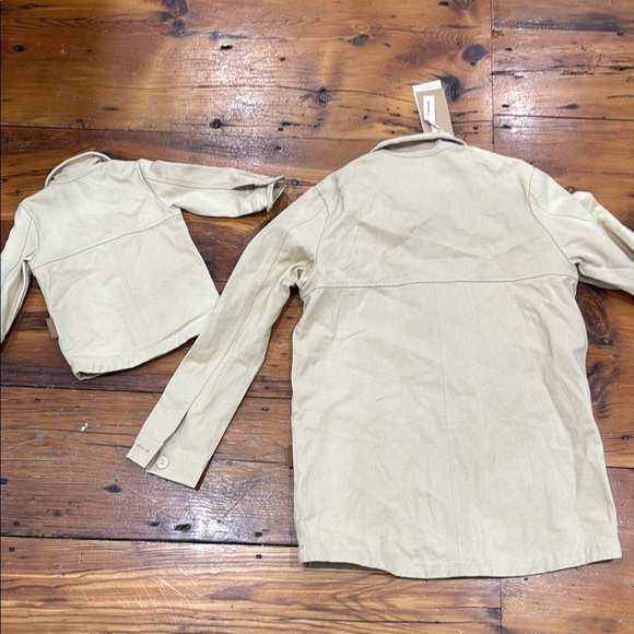 Goumi Mommy and Me Canyon Canvas Jackets NWT size large and 18 to 24 months - Picture 9 of 9